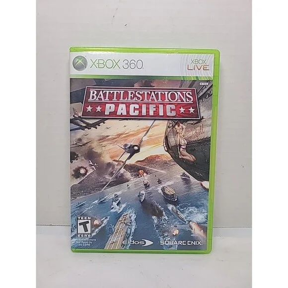 Battlestations Pacific (Microsoft Xbox 360 2009) Complete with Manual CIB TESTED - Picture 1 of 4